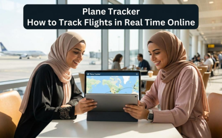 Plane Tracker How to Track Flights in Real Time Online