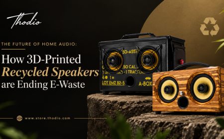 The Future of Home Audio: How 3D-Printed Recycled Speakers are Ending E-Waste