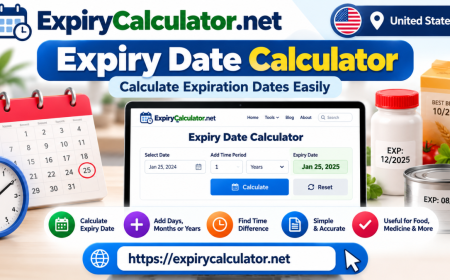 Expiry Status Calculator: Check Expiry Dates and Remaining Shelf Life