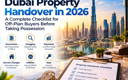 Dubai Property Handover in 2026: A Complete Checklist for Off-Plan Buyers Before Taking Possession