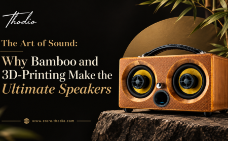 The Art of Sound: Why Bamboo and 3D-Printing Make the Ultimate Speakers