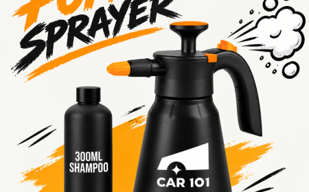 How a Manual Foam Sprayer Makes Home Car Washing Easier