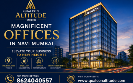 Qualcon Altitude Turbhe - Magnificent Offices Navi Mumbai