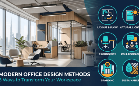 Important Interior Design Methods for Modern Corporate Offices