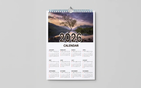 Celebrate Every Day with a Personalized Wall Calendar for Family and Friends