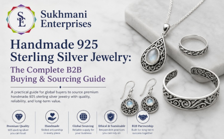 Handmade 925 Sterling Silver Jewelry: The Complete B2B Buying & Sourcing Guide
