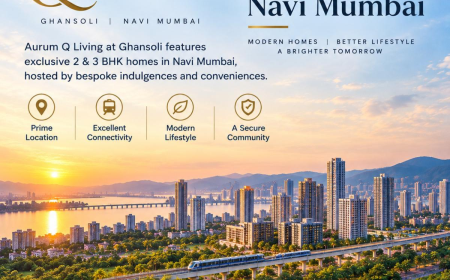 Aurum Q Living Ghansoli - 2 & 3 BHK Flats Navi Mumbai