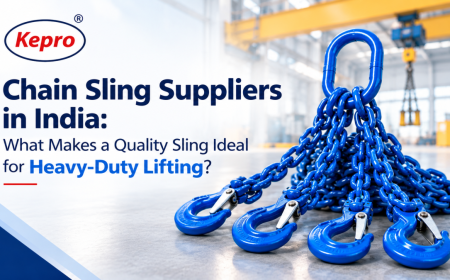 Chain Sling Suppliers in India: What Makes a Quality Sling Ideal for Heavy-Duty Lifting?