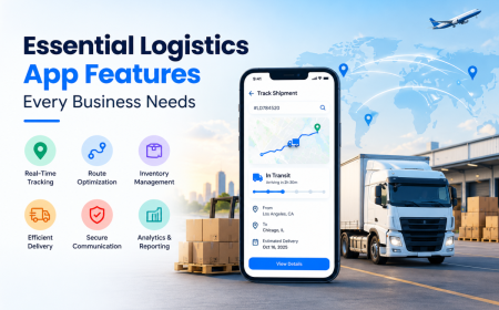 Essential Logistics App Features Every Business Needs