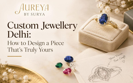 Custom Jewellery Delhi: How to Design a Piece That’s Truly Yours