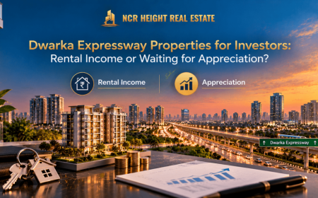 Dwarka Expressway Properties for Investors: Rental Income or Waiting for Appreciation?