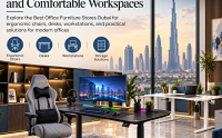 How to Choose the Best Office Furniture Stores Dubai for a Modern and Productive Workspace