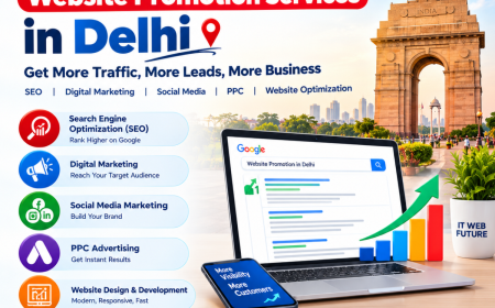 Top Website Promotion Services in Delhi - IT Web Future