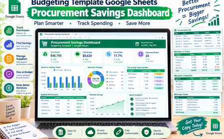 Budget Spreadsheet Google Sheets & Task Tracker Templates