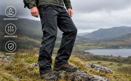 Where to Find Breathable Waterproof Trousers for Men