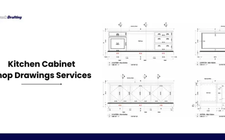 Kitchen Cabinet Shop Drawings Services | Cabinet Drafting