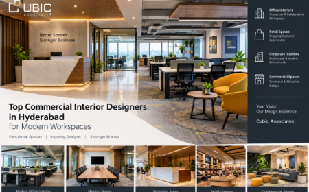 Top Commercial Interior Designers in Hyderabad for Modern Office Spaces