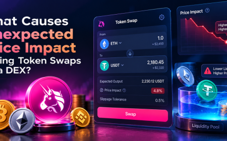What Causes Unexpected Price Impact During Token Swaps on a DEX?