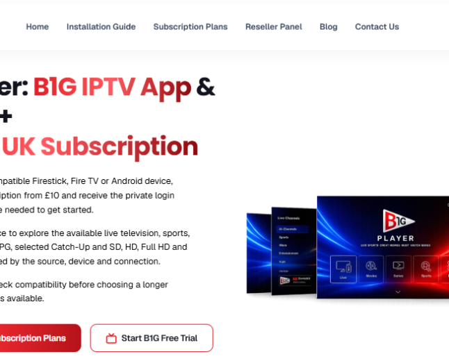 How to Clear Cache in B1g Player on Android and Smart TV