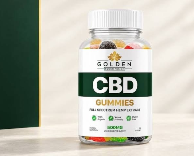 Golden Touch Fusion CBD Gummies "Official Website" Price: Natural Support for Stress & Sleep