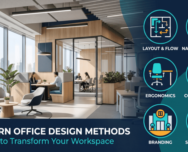 Important Interior Design Methods for Modern Corporate Offices